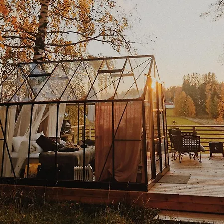 豪华帐篷 Taivasalla Glamping - Luxury With A View To The 坦佩雷